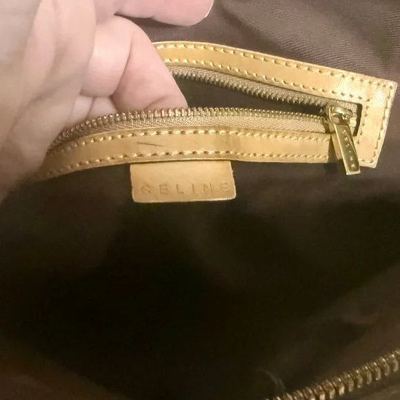 Celine Brown and Tan Handbag - Picture 13 of 15